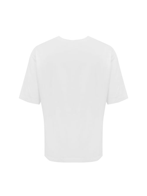 T-shirt over in cotone con logo DSQUARED2 | S74GD1455 D20020965